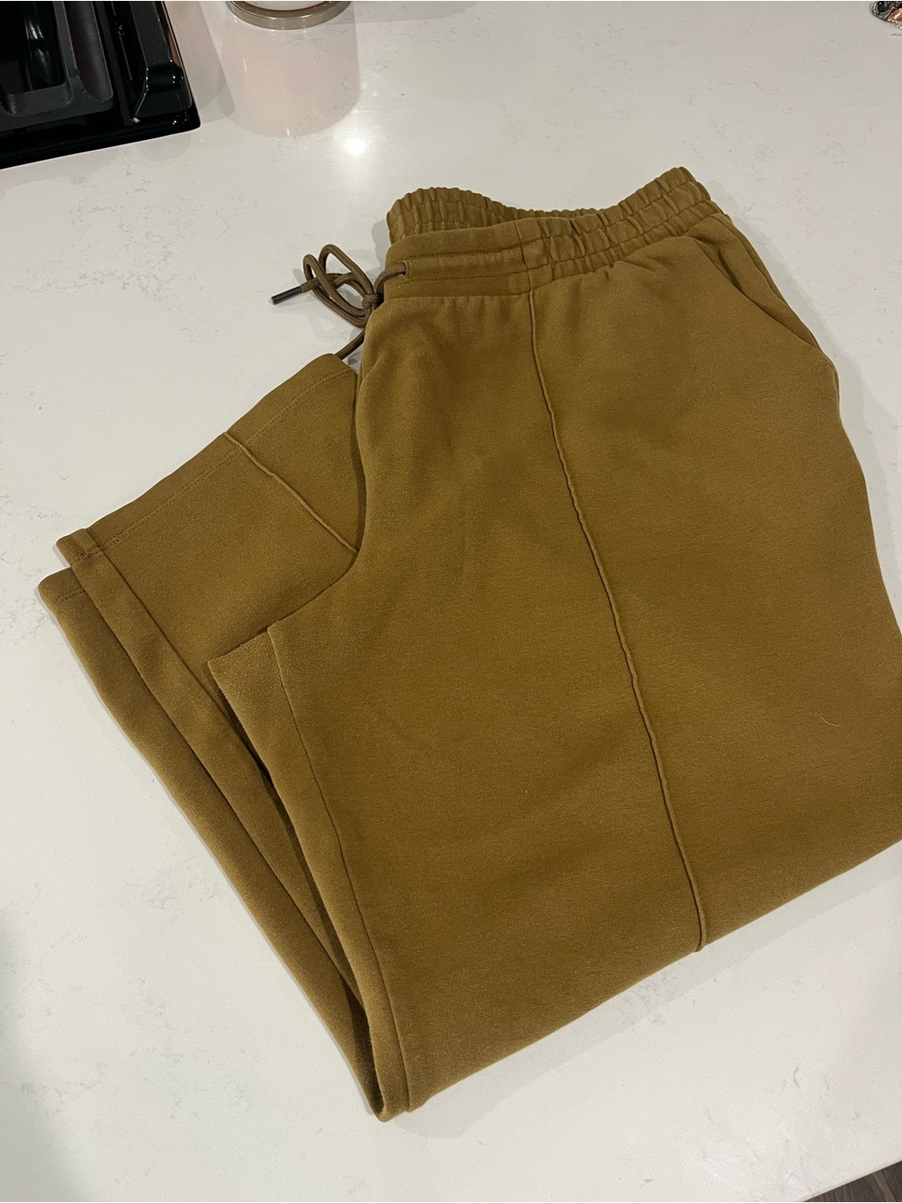a new day Olive/Tan Men's Drawstring Sweatpants